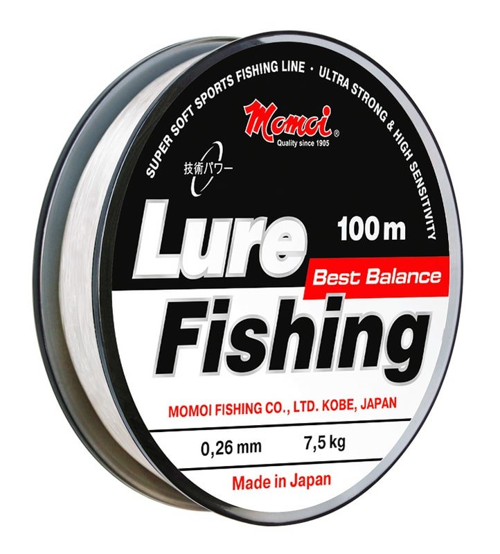 Леска Lure Fishing, 100м, прозрачная (для блеснения)