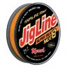 Шнур JigLine SuperSilk 0,19 мм, 16 кг, 150м, оранжевый